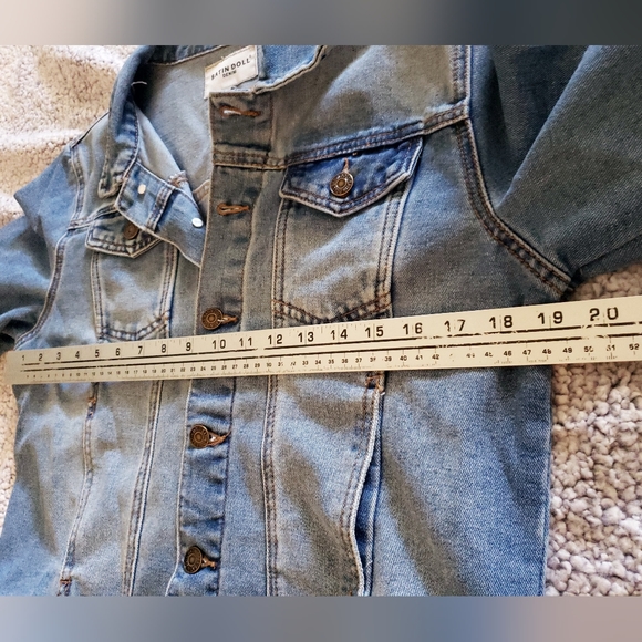 Satin Doll Denim Jacket - Picture 9 of 10
